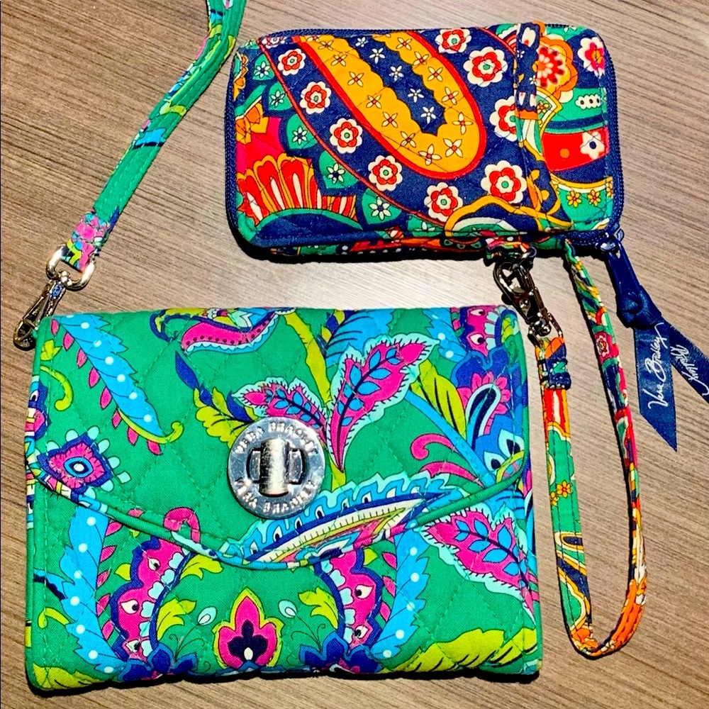 Two Vera Bradley Wristlets